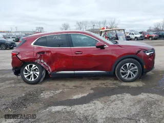 2021 Buick Envision Essence with VIN LRBFZNR42MD100438, listed as a IAAI auction lot 41501916 with 10,667 mi miles. Bid and sale history available at carsss.com. Image 13.