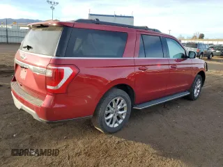 2021 Ford Expedition Max XLT with VIN 1FMJK1JT9MEA02444, listed as a Copart auction lot 41422775 with Not Provided miles and Salvage Title. Bid and sale history available at DreamBid. Image 3.