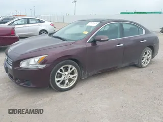 2014 Nissan Maxima SV with VIN 1N4AA5AP5EC440821, listed as a IAAI auction lot 42648631 with 133,204 mi miles and . Bid and sale history available at DreamBid. Image 2.
