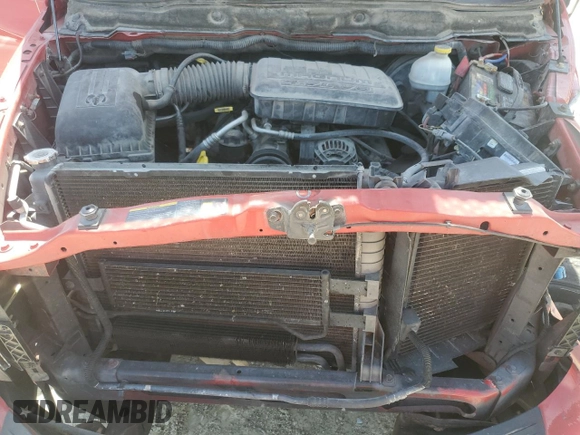 2005 Dodge 1500 SLT with VIN 1D7HU16N35J635897, listed as a Copart auction lot 53856695 with 154,796 mi miles and Salvage Title. Bid and sale history available at DreamBid. Image 11.