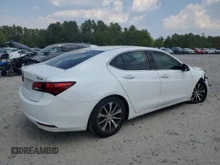 2015 Acura TLX z VIN 19UUB1F3XFA022031, wystawiony jako Copart lot #59871515 z przebiegiem 134 381 mil mil oraz Czysty tytuł • Clean title. Historia ofert i sprzedaży dostępna na DreamBid. Obrazek 3.