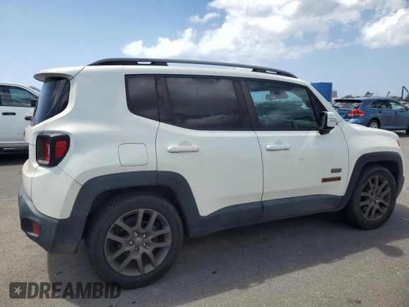2016 Jeep Renegade Latitude z VIN ZACCJABW9GPE00466, wystawiony jako Copart lot #49327315 z przebiegiem 91 953 mil mil oraz Szkoda całkowita • Salvage title. Historia ofert i sprzedaży dostępna na DreamBid. Obrazek 3.