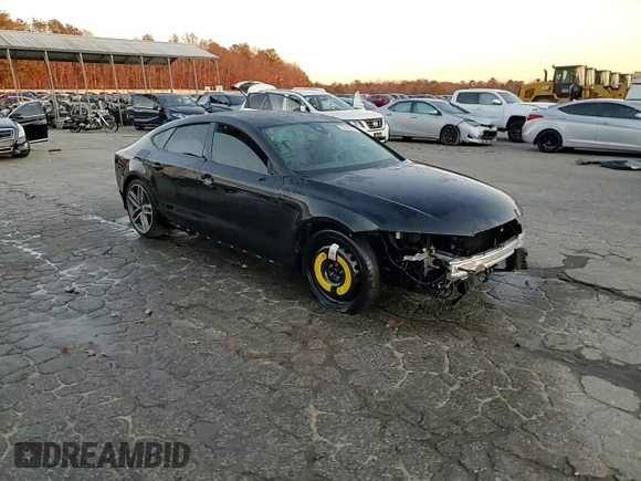 2017 Audi A7 Premium Plus with VIN WAUW3AFC4HN034186, listed as a Copart auction lot 85162674 with 57,310 mi miles and Salvage Title. Bid and sale history available at carsss.com. Image 14.
