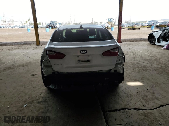 2015 Kia Forte LX with VIN KNAFX4A64F5430123, listed as a Copart auction lot 51445745 with 65,930 mi miles and Salvage Title. Bid and sale history available at carsss.com. Image 6.