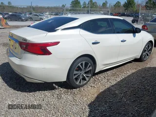 2016 Nissan Maxima SV with VIN 1N4AA6APXGC402994, listed as a IAAI auction lot 41741709 with 96,681 mi miles and . Bid and sale history available at DreamBid. Image 4.