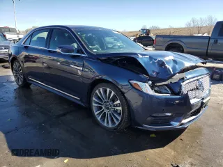 2017 Lincoln Continental Reserve with VIN 1LN6L9NC1H5631469, listed as a Copart auction lot 46851885 with 55,207 mi miles and Salvage Title. Bid and sale history available at DreamBid. Image 4.