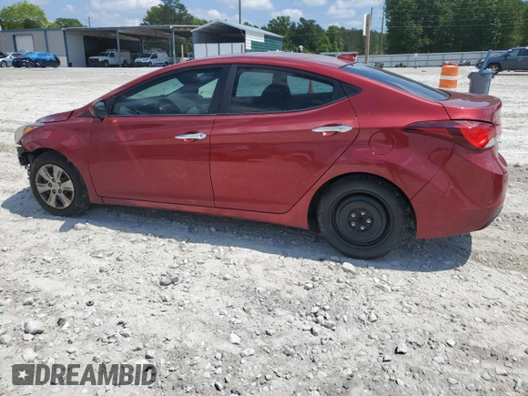 2016 Hyundai Elantra SE with VIN 5NPDH4AE0GH739085, listed as a Copart auction lot 56312665 with 130,534 mi miles and Salvage title. Bid and sale history available at DreamBid. Image 2.