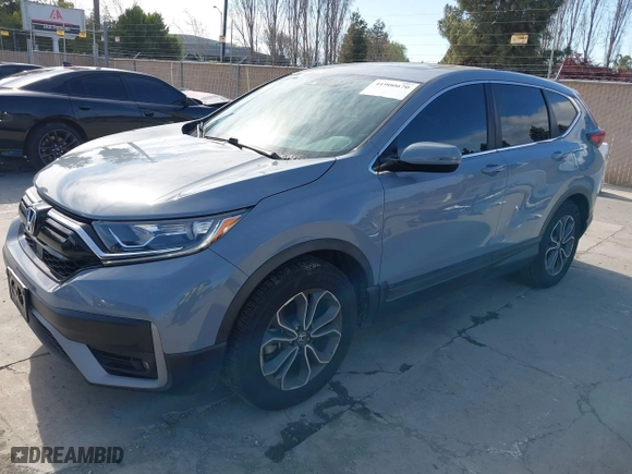 2020 Honda CR-V EX-L with VIN 2HKRW1H87LH417774, listed as a IAAI auction lot 41900670 with 41,248 mi miles. Bid and sale history available at carsss.com. Image 17.