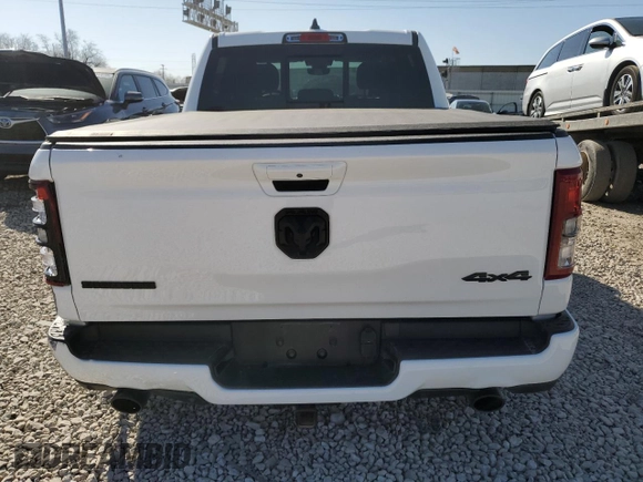 2020 Ram 1500 Big Horn with VIN 1C6SRFFT0LN412419, listed as a Copart auction lot 48117365 with 61,471 mi miles and Salvage Title. Bid and sale history available at carsss.com. Image 6.