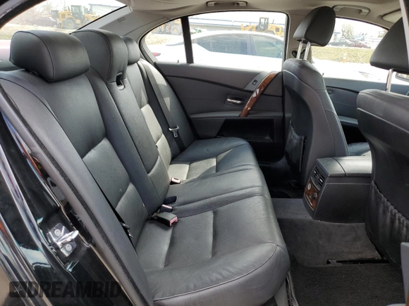2007 BMW 5 Series 525i with VIN WBANE53577CY08041, listed as a Copart auction lot 50399925 with Not Provided miles and Salvage Title. Bid and sale history available at carsss.com. Image 11.