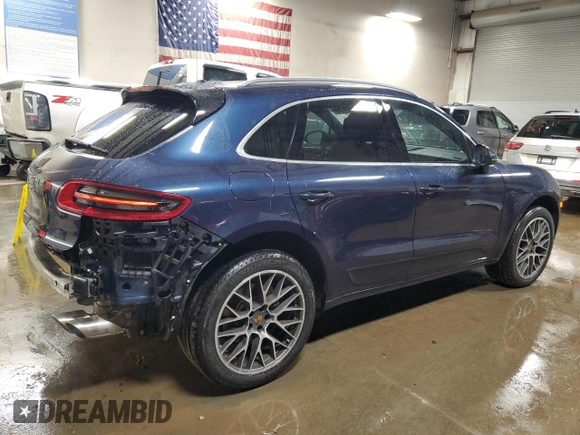2015 Porsche Macan S with VIN WP1AB2A5XFLB62440, listed as a Copart auction lot 52382125 with 82,715 mi miles and Salvage Title. Bid and sale history available at carsss.com. Image 3.