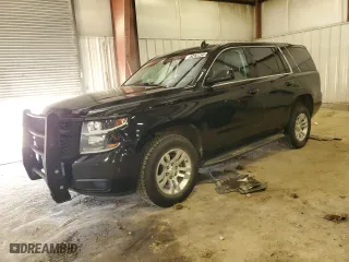 2016 Chevrolet Tahoe Commercial with VIN 1GNSKFEC6GR380838, listed as a Copart auction lot 51470925 with 118,057 mi miles and Clean Title. Bid and sale history available at carsss.com. Image 1.