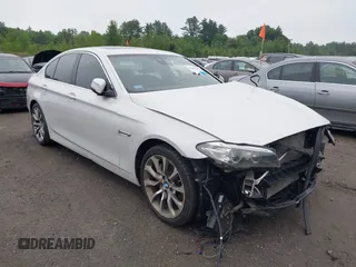 2016 BMW 5 Series 535i xDrive with VIN WBA5B3C55GG259848, listed as a IAAI auction lot 42409271 with 77,499 mi miles and . Bid and sale history available at DreamBid. Image 1.