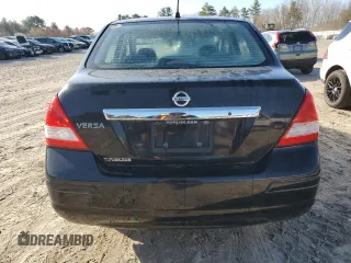 2010 Nissan Versa S with VIN 3N1BC1APXAL389593, listed as a Copart auction lot 52140555 with 110,438 mi miles and Non Repairable. Bid and sale history available at DreamBid. Image 6.