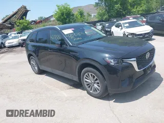 2024 Mazda CX-90 3.3 Turbo Select with VIN JM3KKAHD6R1127138, listed as a IAAI auction lot 42075856 with 26,476 mi miles. Bid and sale history available at carsss.com. Image 1.