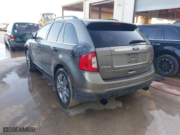 2014 Ford Edge Limited with VIN 2FMDK3K92EBA71212, listed as a IAAI auction lot 41907433 with 125,177 mi miles. Bid and sale history available at carsss.com. Image 3.