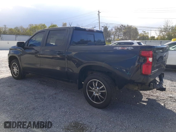2021 Chevrolet Silverado 1500 RST with VIN 3GCUYEED0MG305146, listed as a Copart auction lot 75649424 with 101,471 mi miles and Salvage Title. Bid and sale history available at carsss.com. Image 2.