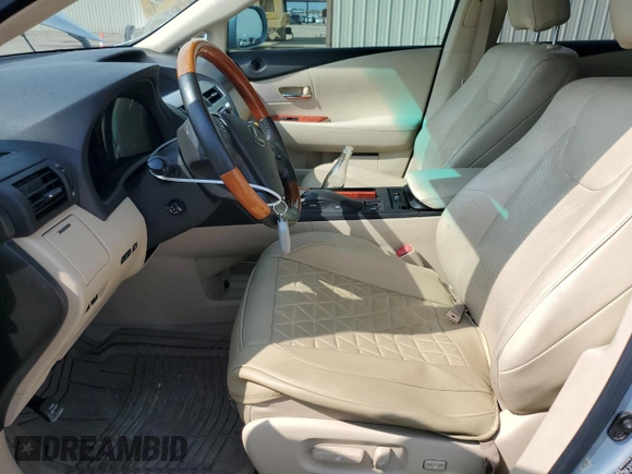 2011 Lexus RX 350 with VIN 2T2ZK1BAXBC046419, listed as a Copart auction lot 54781665 with 118,317 mi miles and Salvage Title. Bid and sale history available at DreamBid. Image 7.