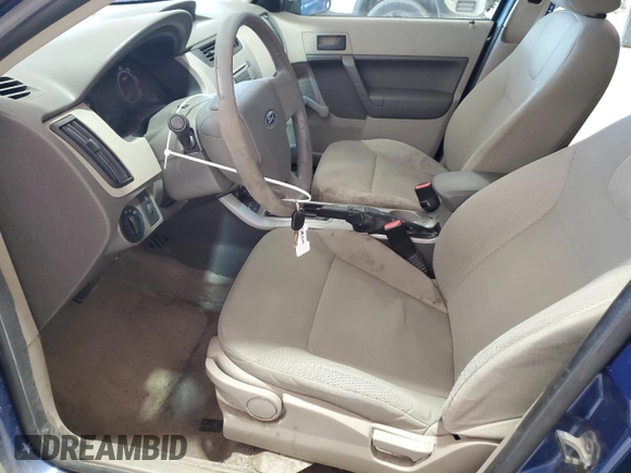 2009 Ford Focus S with VIN 1FAHP34N29W211075, listed as a Copart auction lot 49753575 with 75,620 mi miles and Salvage Title. Bid and sale history available at carsss.com. Image 7.
