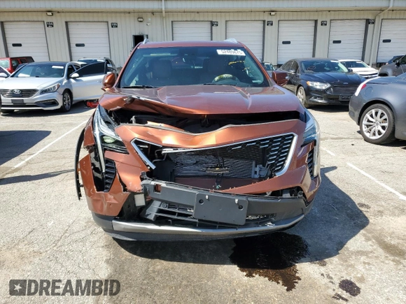 2019 Cadillac XT4 AWD Premium Luxury with VIN 1GYFZDR42KF214298, listed as a Copart auction lot 52489875 with 63,338 mi miles and Salvage title. Bid and sale history available at DreamBid. Image 5.