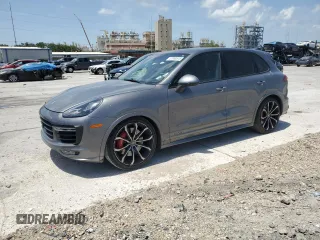 2017 Porsche Cayenne GTS с VIN WP1AD2A24HLA82506, выставлен на аукционе Copart как лот 57080515 с пробегом 150 113 миль миль и Чистый • Clean title. История ставок и продаж доступна на DreamBid. Изображение 1.