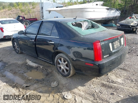 2008 Cadillac STS AWD w/1SB with VIN 1G6DD67V080195963, listed as a IAAI auction lot 41867944 with 103,160 mi miles. Bid and sale history available at carsss.com. Image 3.