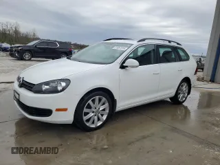 2014 Volkswagen Jetta SportWagen TDI w/Sunroof & Nav with VIN 3VWPL7AJ8EM621302, listed as a Copart auction lot 51057315 with 228,736 mi miles and Salvage Title. Bid and sale history available at carsss.com. Image 1.