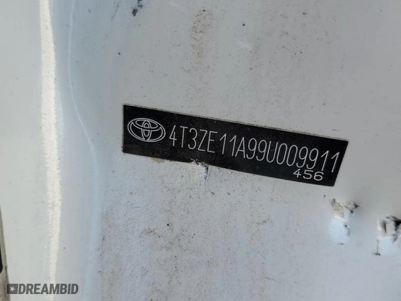2009 Toyota Venza with VIN 4T3ZE11A99U009911, listed as a Copart auction lot 50333865 with 0 mi miles and Salvage Title. Bid and sale history available at carsss.com. Image 13.
