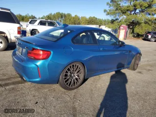 2019 BMW M2 Competition with VIN WBS2U7C52K7D01646, listed as a Copart auction lot 43097434 with 26,312 mi miles. Bid and sale history available at carsss.com. Image 3.