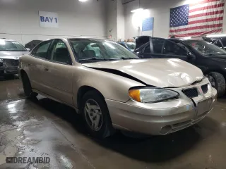 2003 Pontiac Grand Am SE with VIN 1G2NE52F43C102253, listed as a Copart auction lot 76553164 with 98,260 mi miles and Salvage Title. Bid and sale history available at carsss.com. Image 4.