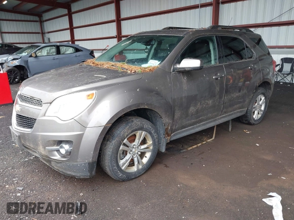 2012 Chevrolet Equinox LT w/2LT with VIN 2GNFLNEK3C6315709, listed as a IAAI auction lot 41766445 with 128,393 mi miles. Bid and sale history available at carsss.com. Image 2.
