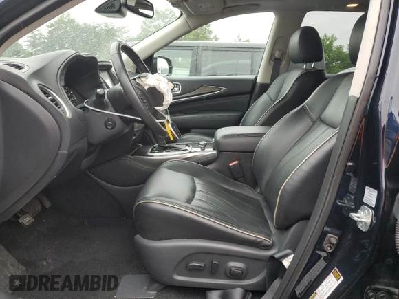 2019 Infiniti QX60 Luxe z VIN 5N1DL0MMXKC503487, wystawiony jako Copart lot #57797785 z przebiegiem 94 109 mil mil oraz Szkoda całkowita • Salvage title. Historia ofert i sprzedaży dostępna na DreamBid. Obrazek 7.