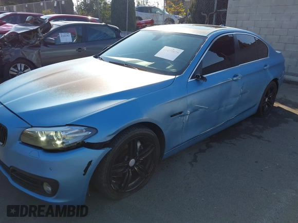 2015 BMW 5 Series 535i with VIN WBA5B1C50FD920397, listed as a IAAI auction lot 41459879 with 172,259 mi miles and . Bid and sale history available at carsss.com. Image 6.