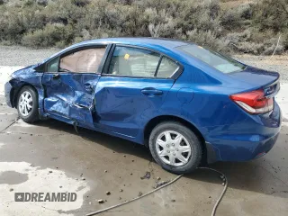 2015 Honda Civic Sedan LX with VIN 19XFB2F54FE246102, listed as a Copart auction lot 50583465 with 107,235 mi miles and Salvage Title. Bid and sale history available at carsss.com. Image 2.