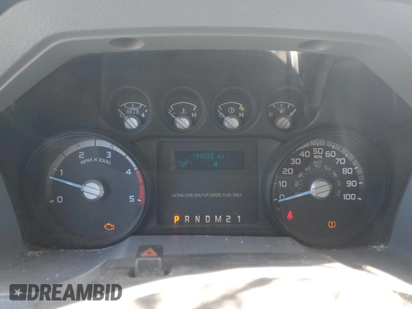 2014 Ford Super Duty F-250 SRW XL with VIN 1FT7W2BT2EEA78306, listed as a Copart auction lot 46229645 with 191,035 mi miles and Salvage Title. Bid and sale history available at carsss.com. Image 9.