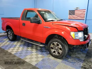 2013 Ford F-150 XL with VIN 1FTMF1CF2DFD31607, listed as a Copart auction lot 84972754 with 119,680 mi miles and Clean title. Bid and sale history available at DreamBid. Image 4.