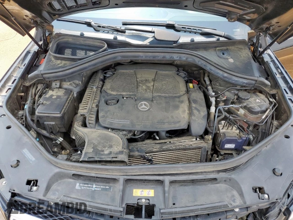 2017 Mercedes-Benz GLE 350 with VIN 4JGDA5HB9HA983778, listed as a Copart auction lot 59428695 with 103,797 mi miles and Salvage title. Bid and sale history available at DreamBid. Image 12.
