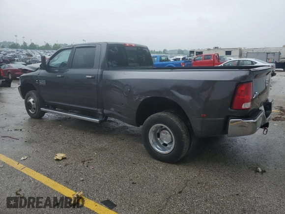 2018 Ram 3500 Big Horn z VIN 3C63RRHL0JG199965, wystawiony jako Copart lot #59881035 z przebiegiem 108 305 mil mil oraz Czysty tytuł • Clean title. Historia ofert i sprzedaży dostępna na DreamBid. Obrazek 2.
