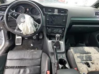 2021 Volkswagen Golf GTI S with VIN 3VW5T7AU7MM002352, listed as a Copart auction lot 46794044 with 0 mi miles and Salvage Title. Bid and sale history available at carsss.com. Image 8.
