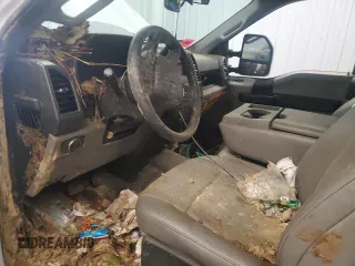 2022 Ford F-250 XL with VIN 1FT7X2B67NEF13442, listed as a Copart auction lot 79083784 with Not Provided miles and Salvage Title. Bid and sale history available at DreamBid. Image 8.