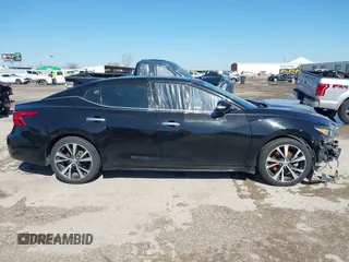 2018 Nissan Maxima SV with VIN 1N4AA6AP3JC387178, listed as a IAAI auction lot 41753170 with 112,538 mi miles and . Bid and sale history available at carsss.com. Image 14.