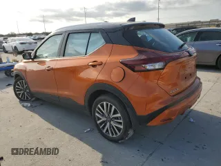 2024 Nissan Kicks SV with VIN 3N1CP5CV7RL561747, listed as a Copart auction lot 42876005 with 10,423 mi miles and Salvage Title. Bid and sale history available at DreamBid. Image 2.