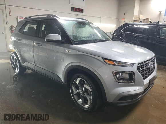 2023 Hyundai Venue Limited with VIN KMHRC8A34PU223050, listed as a Copart auction lot 51277385 with 26,966 mi miles and Salvage Title. Bid and sale history available at DreamBid. Image 4.
