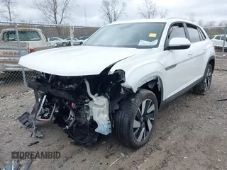 2024 Volkswagen Atlas SE with VIN 1V2KE2CA3RC235187, listed as a IAAI auction lot 42017847 with 12,575 mi miles and . Bid and sale history available at DreamBid. Image 18.