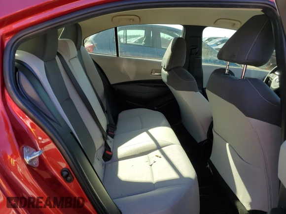 2021 Toyota Corolla LE with VIN JTDEPMAE5MJ124705, listed as a Copart auction lot 50702835 with 65,224 mi miles and Non Repairable. Bid and sale history available at DreamBid. Image 10.