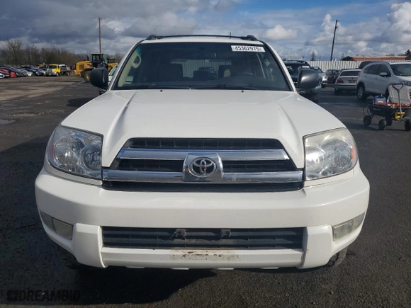 2005 Toyota 4Runner SR5 with VIN JTEZU14R250058091, listed as a Copart auction lot 45362975 with 268,304 mi miles and Salvage Title. Bid and sale history available at carsss.com. Image 5.