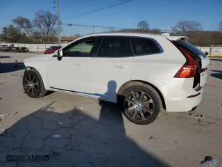 2021 Volvo XC60 Inscription with VIN YV4102RLXM1714521, listed as a Copart auction lot 46790415 with 14,921 mi miles and Salvage Title. Bid and sale history available at carsss.com. Image 2.