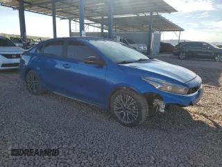 2023 Kia Forte GT-Line with VIN 3KPF54AD3PE644775, listed as a Copart auction lot 45941445 with 51,677 mi miles and Salvage Title. Bid and sale history available at carsss.com. Image 4.