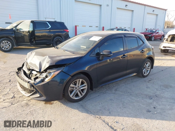2021 Toyota Corolla Hatchback SE with VIN JTNB4MBE4M3105881, listed as a IAAI auction lot 41017358 with 109,532 mi miles. Bid and sale history available at carsss.com. Image 17.