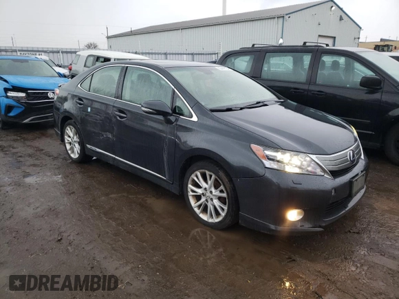 2010 Lexus HS 250h with VIN JTHBB1BA8A2025604, listed as a Copart auction lot 83442154 with 173,467 mi miles and Clean Title. Bid and sale history available at DreamBid. Image 4.